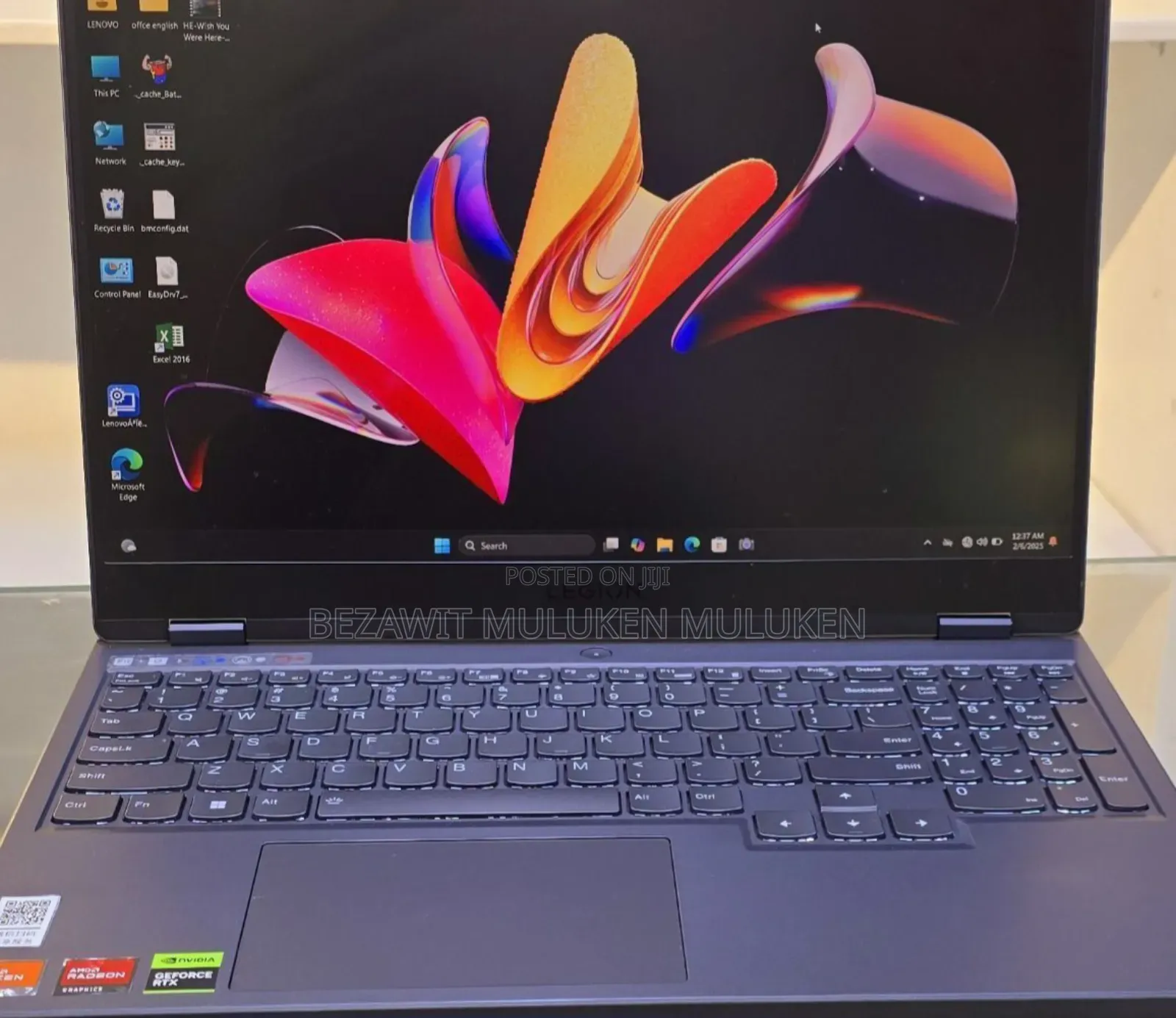 New Laptop Lenovo Legion 5 16GB AMD Ryzen 7 SSD 1T