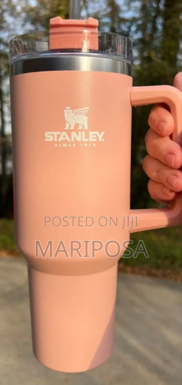 Stainly Mugs With Straw