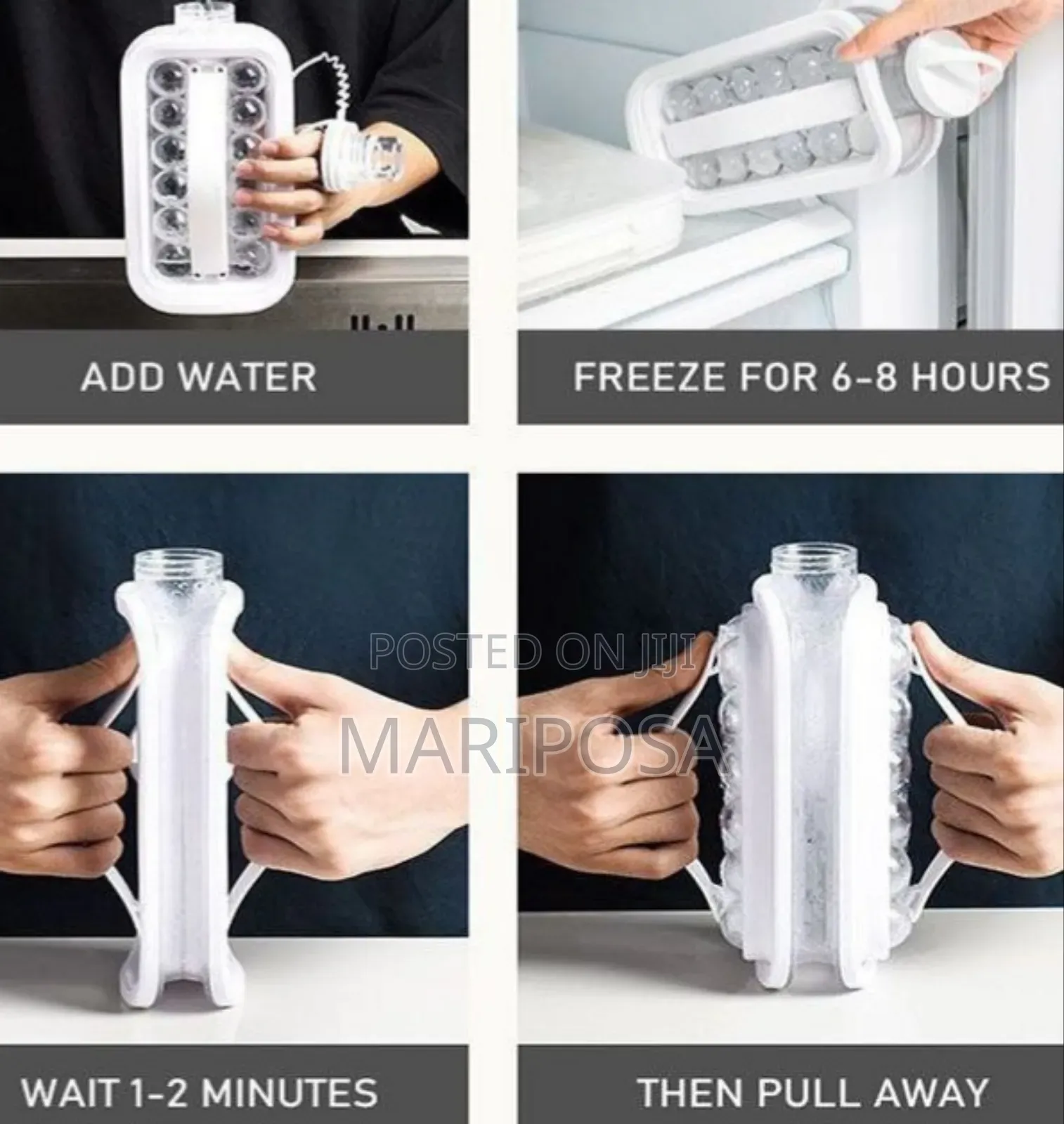 Ice Cube Making Bottle