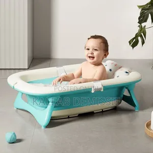 Baby Bathtub ቦታ የማይዝ እና ተጣጣፊ የልጆች የገላ ማጠቢ