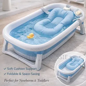 Baby Bathtub ቦታ የማይዝ እና ተጣጣፊ የልጆች የገላ ማጠቢ