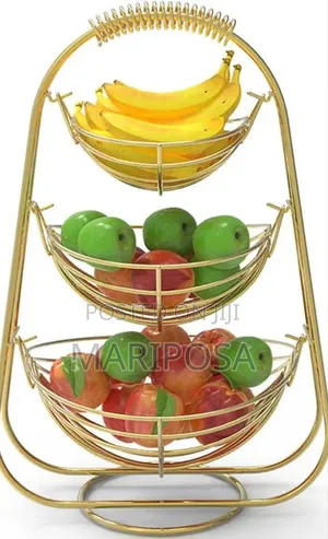 3 Layers Stainless Steel Fruit Basket