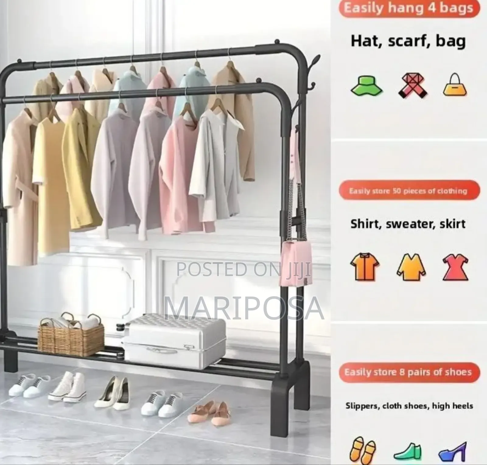 Amazing Shoe and Cloth Rack