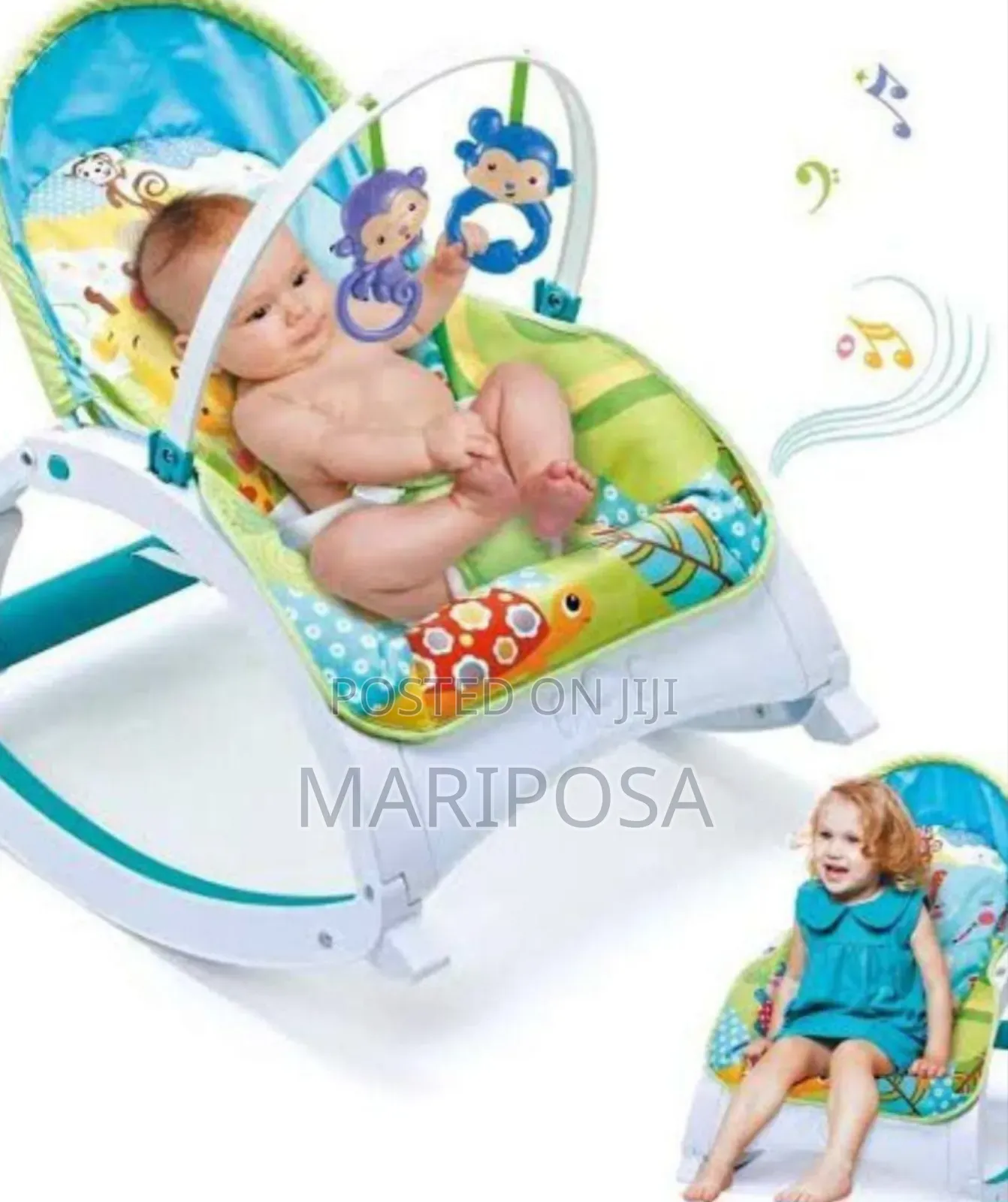 3in1 Newborn to Toddler Rocker