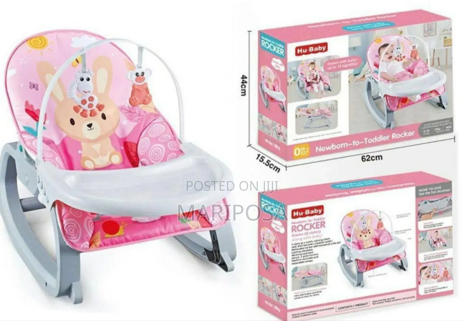 3in1 Newborn to Toddler Rocker