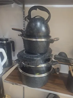 Cookware Set With Grill and Cookware Set 20 Pieces