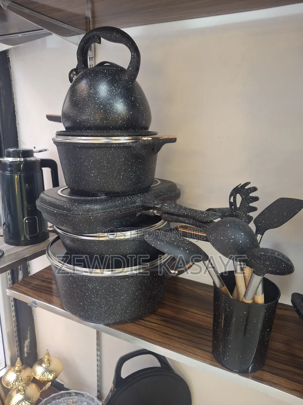 Cookware Set With Grill and Cookware Set 20 Pieces