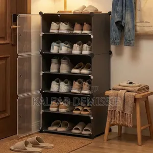 Plastic Cube Shoe Rack