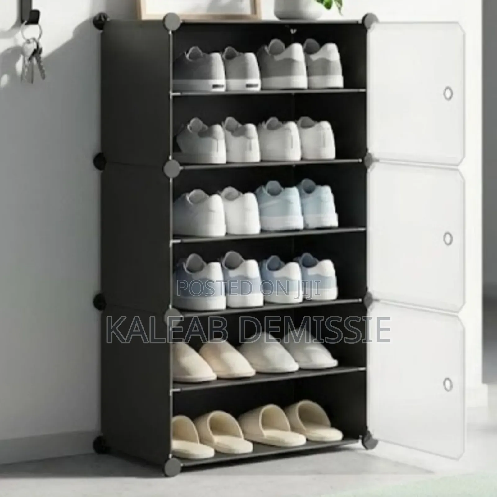 Plastic Cube Shoe Rack