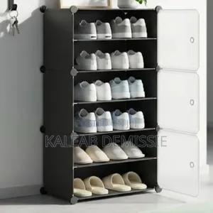 Plastic Cube Shoe Rack