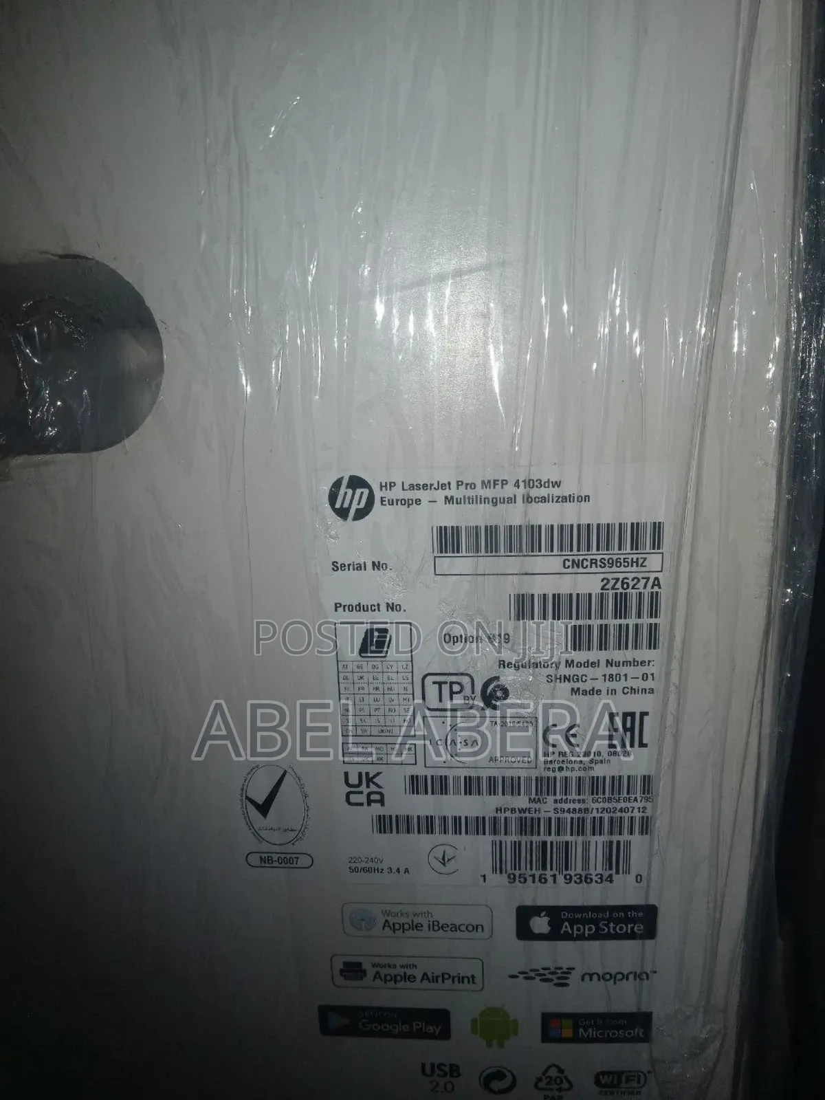 Hp Laserjet Pro Mfp (Print, Scan, Copy)