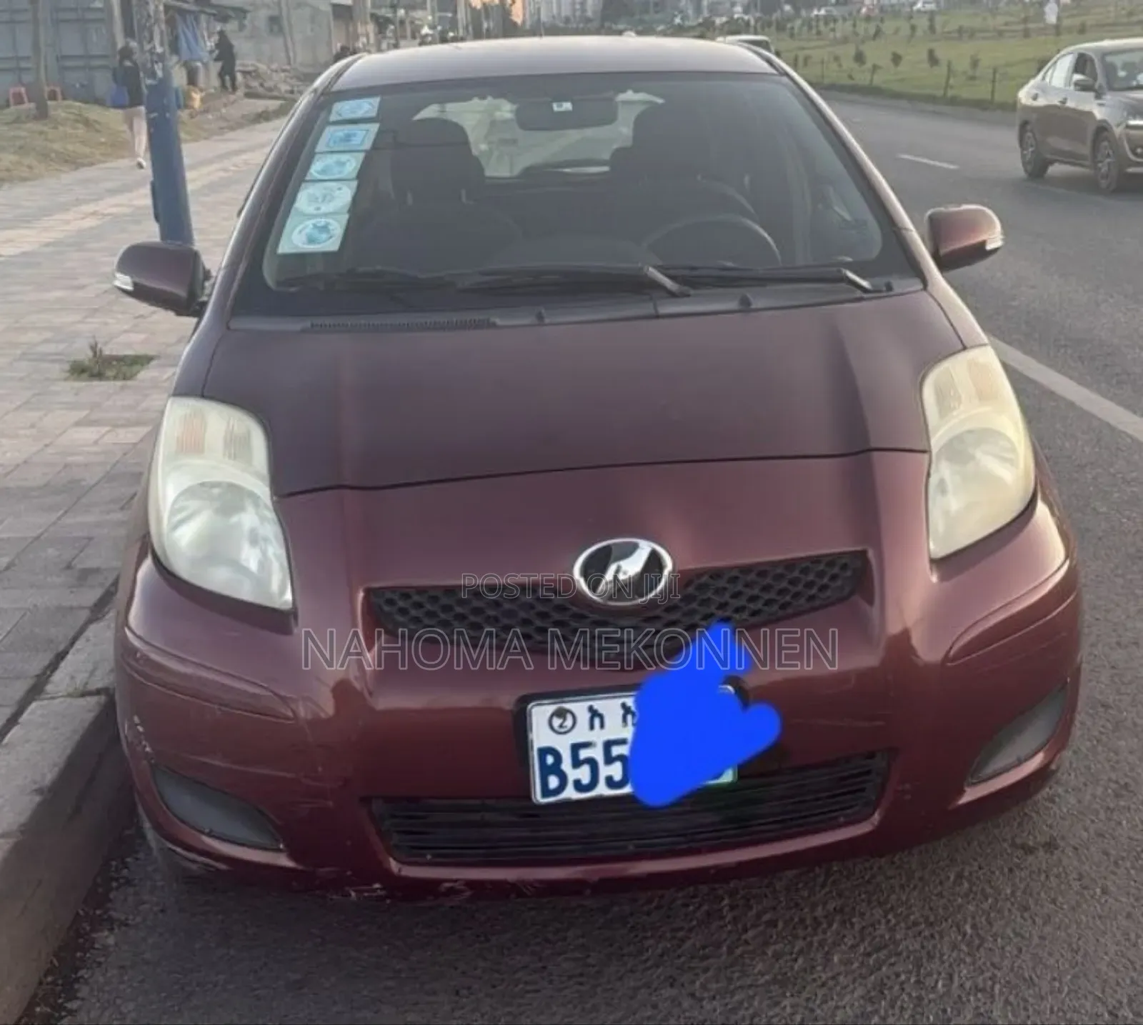 Toyota Yaris 2010 Red