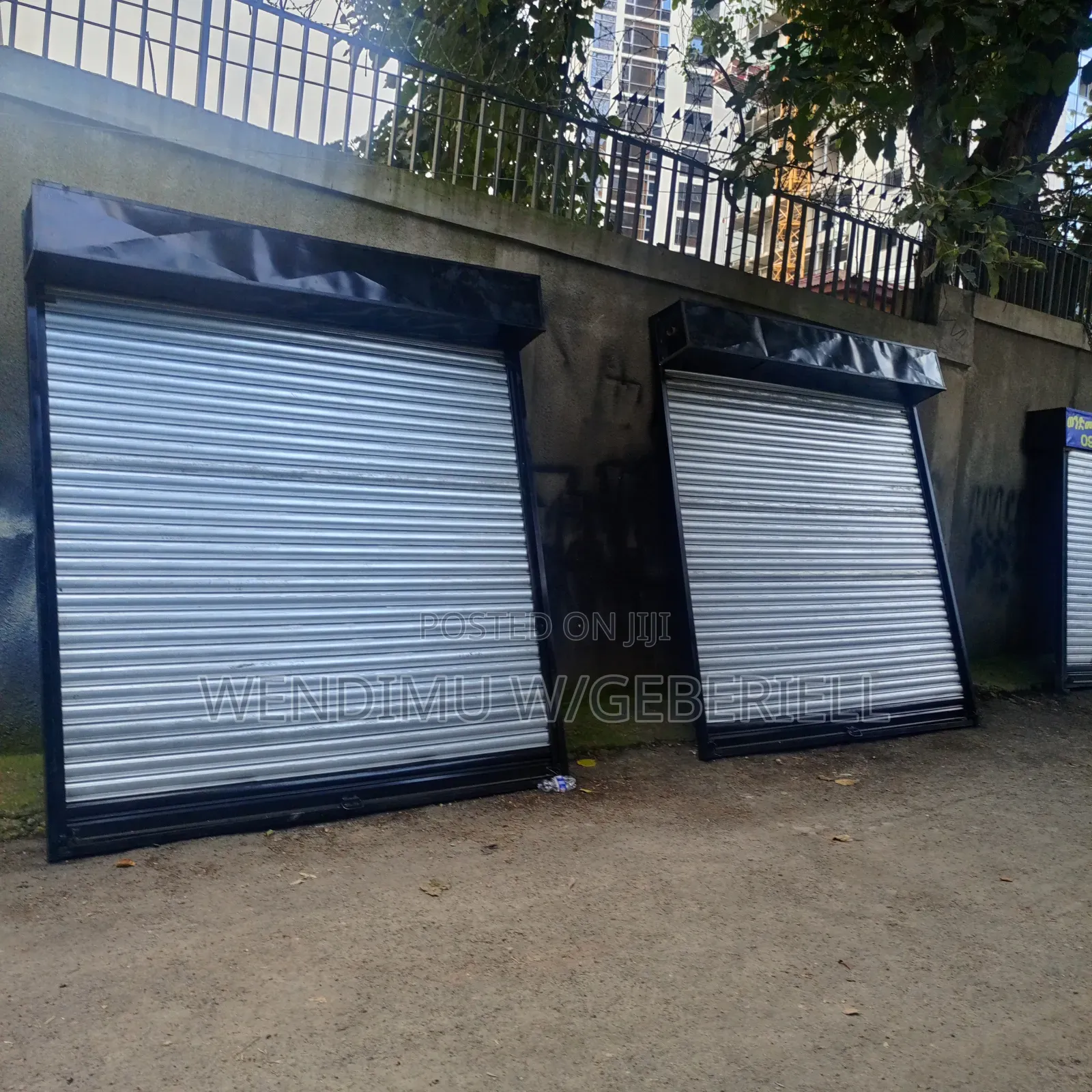 Galvanizde Shutter