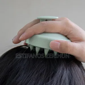 Wet and Dry Silicon Hair Scalp Massager Shampoo Brush