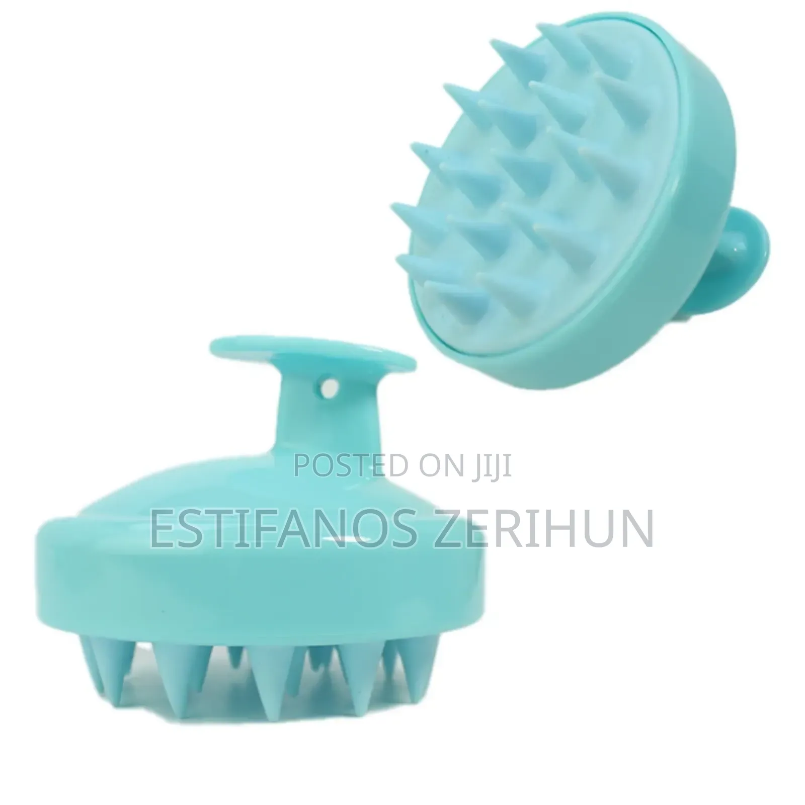 Wet and Dry Silicon Hair Scalp Massager Shampoo Brush