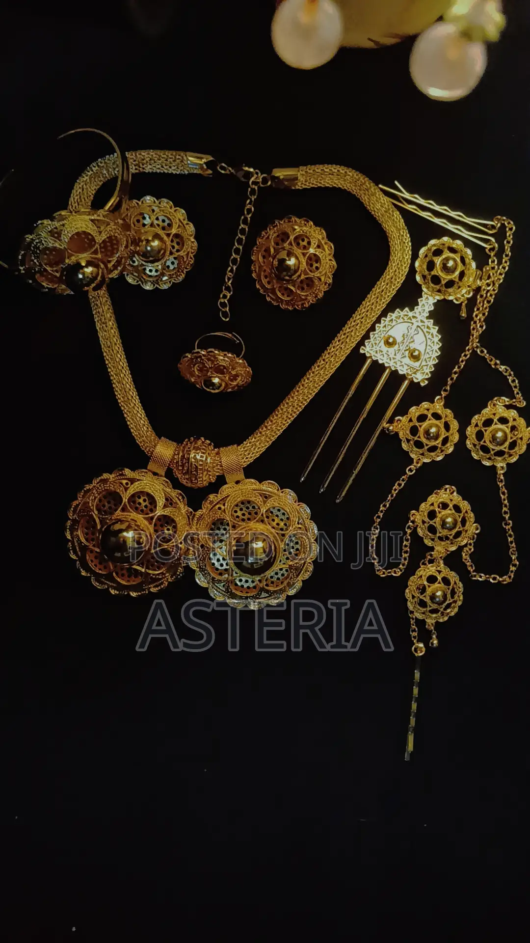 Goloden Full Set Jewellery ,ጌጣጌጥ