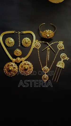 Goloden Full Set Jewellery ,ጌጣጌጥ
