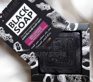 Dr. Rashel Black Soap With Collagen Charcoals