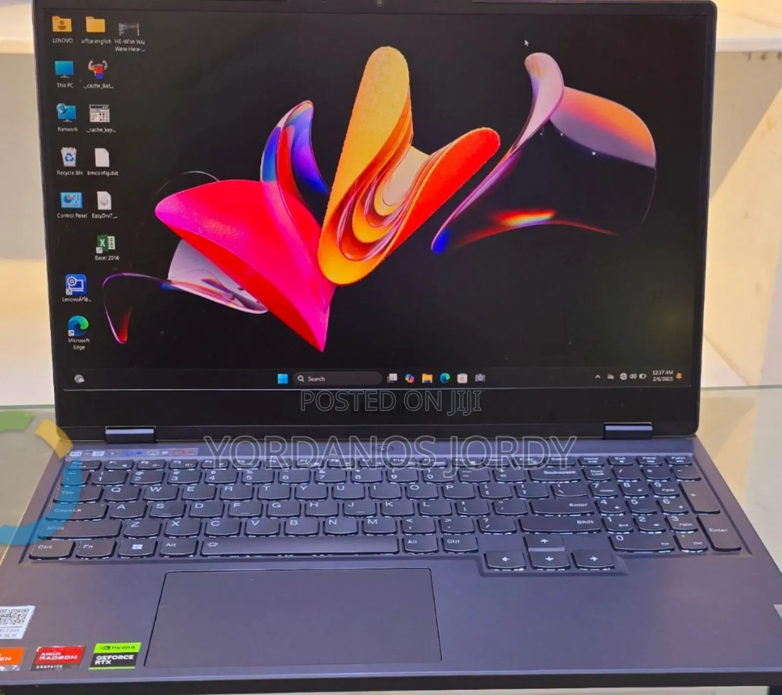New Laptop Lenovo Legion 5 16GB AMD Ryzen 7 SSD 1T