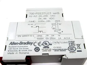 Allen-Bradley 700-Fealtu22 Series a Timing Relay.