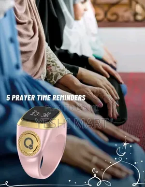 Zikir Ring for Prayers Time Reminder
