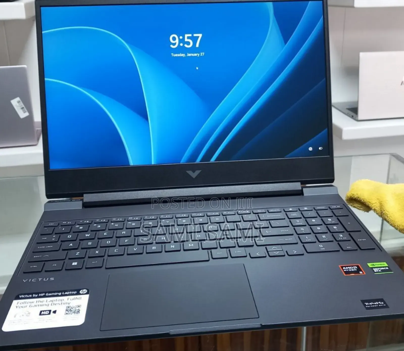 New Laptop HP Victus 15 16GB AMD Ryzen 5 SSD 512GB