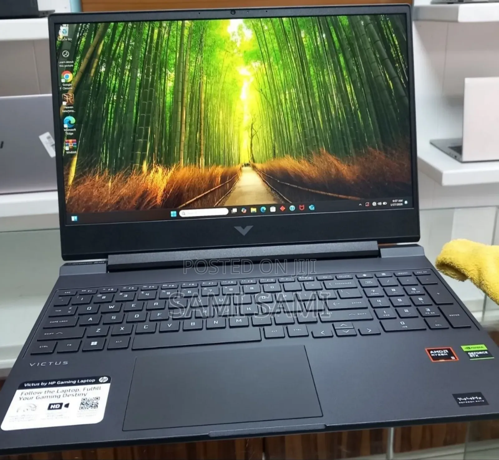 New Laptop HP Victus 15 16GB AMD Ryzen 5 SSD 512GB