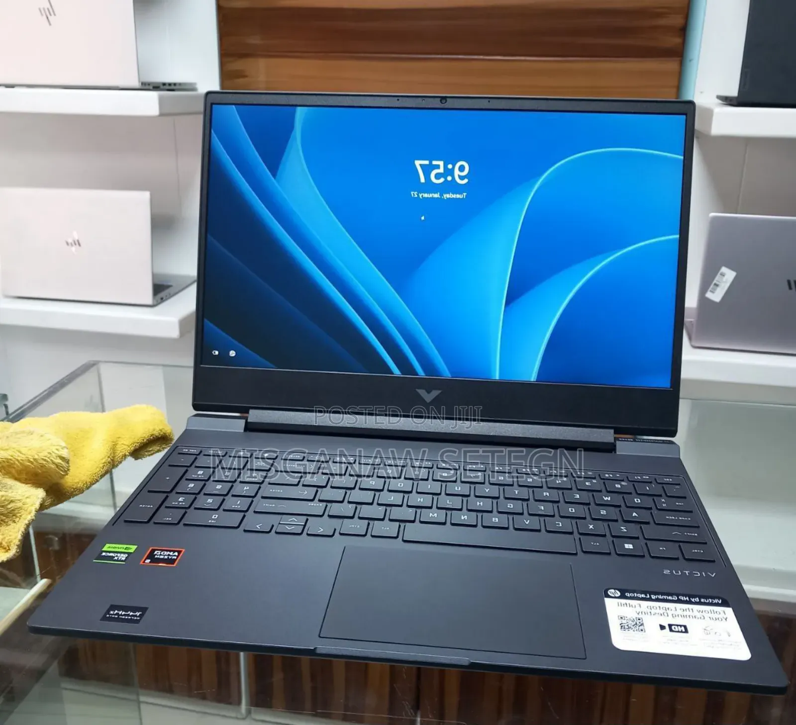 New Laptop HP Victus 15 8GB AMD Ryzen 5 SSD 512GB