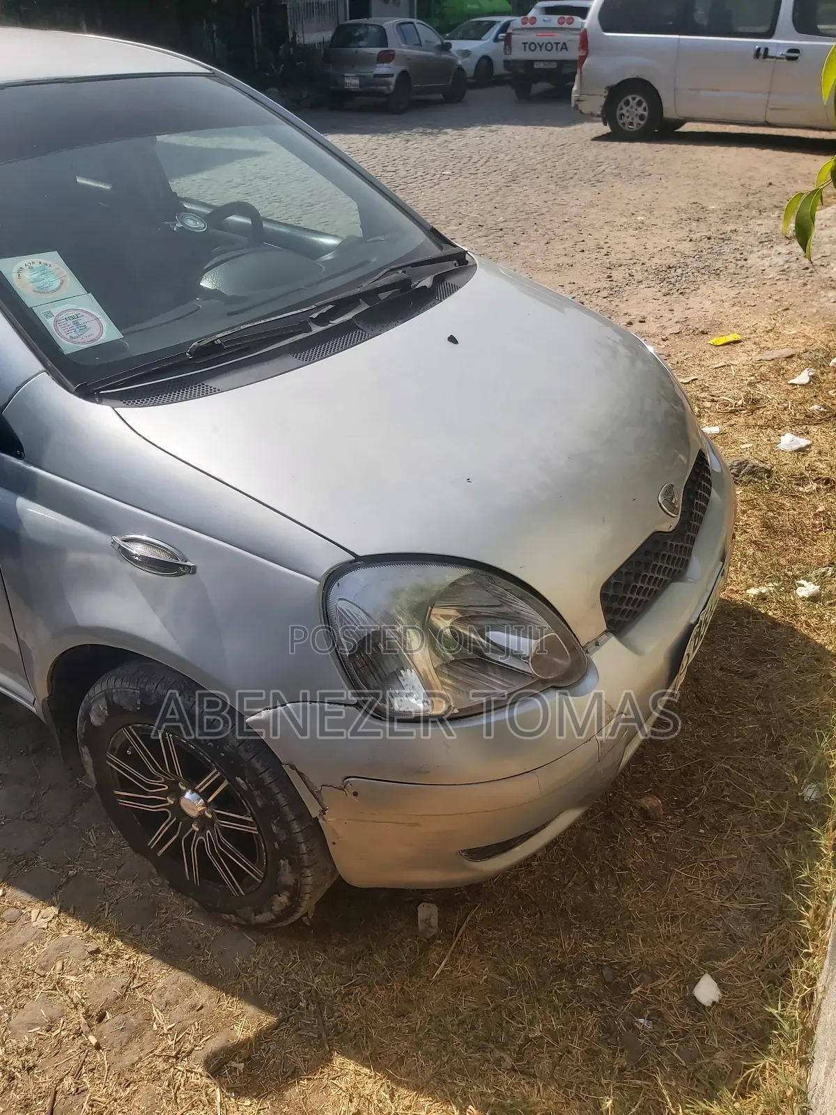 Toyota Vitz 2003 Silver