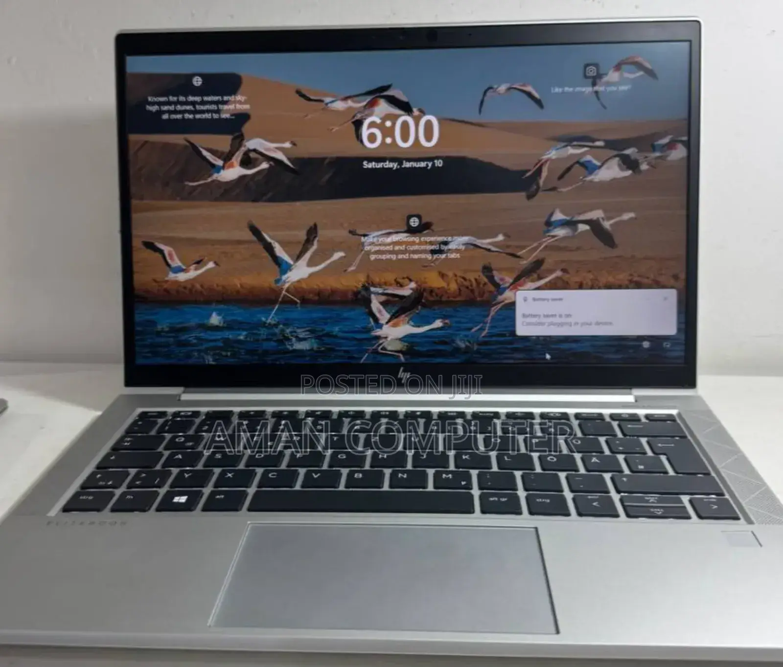 New Laptop HP EliteBook 830 G7 16GB AMD Ryzen 5 SSD 512GB