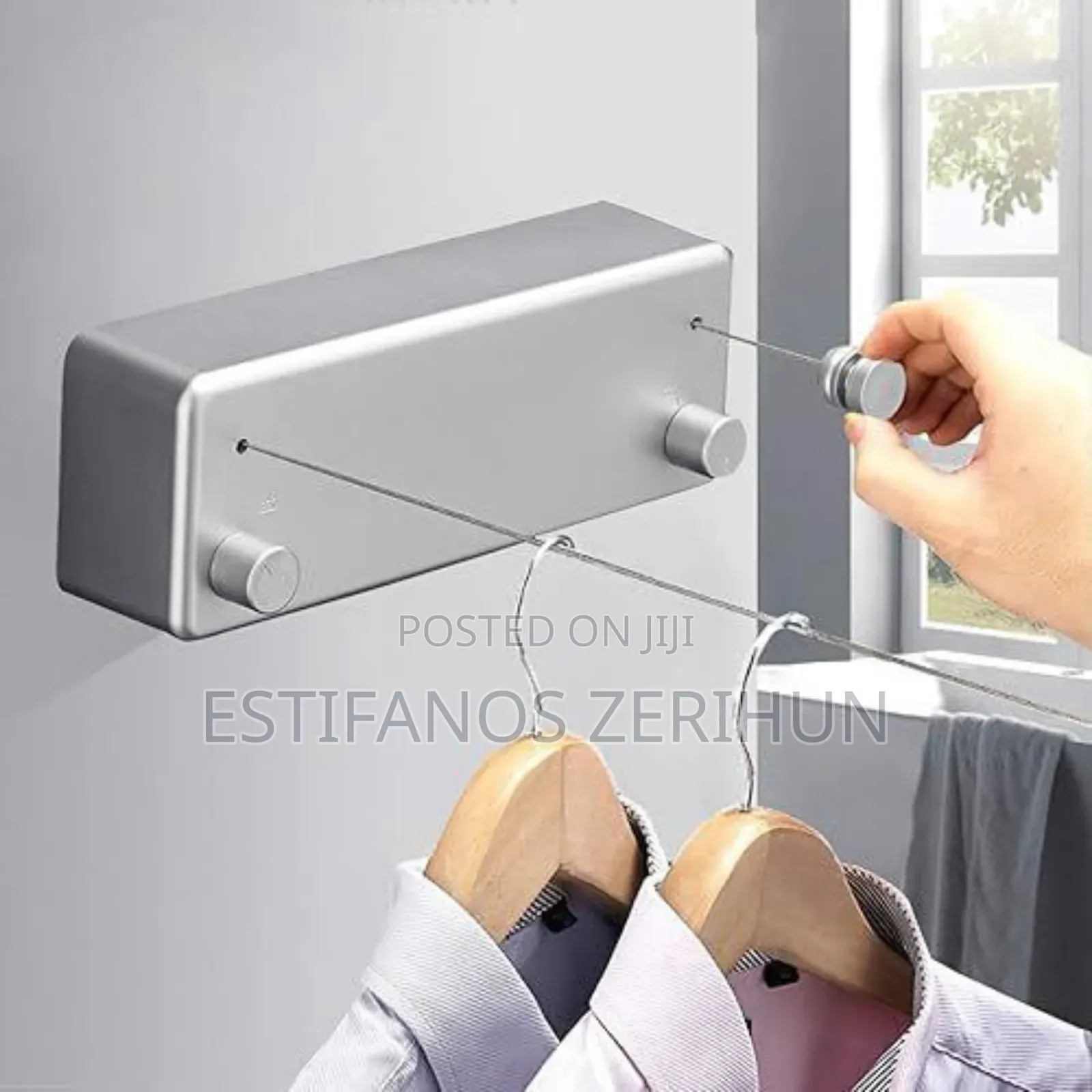 Double Rope Retractable Clothesline