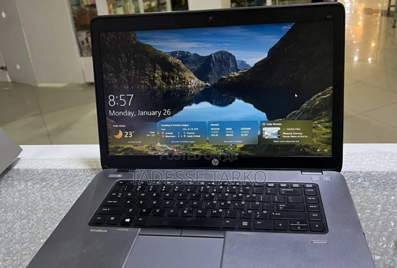 New Laptop HP EliteBook 850 G1 8GB Intel Core I7 HDD 1T