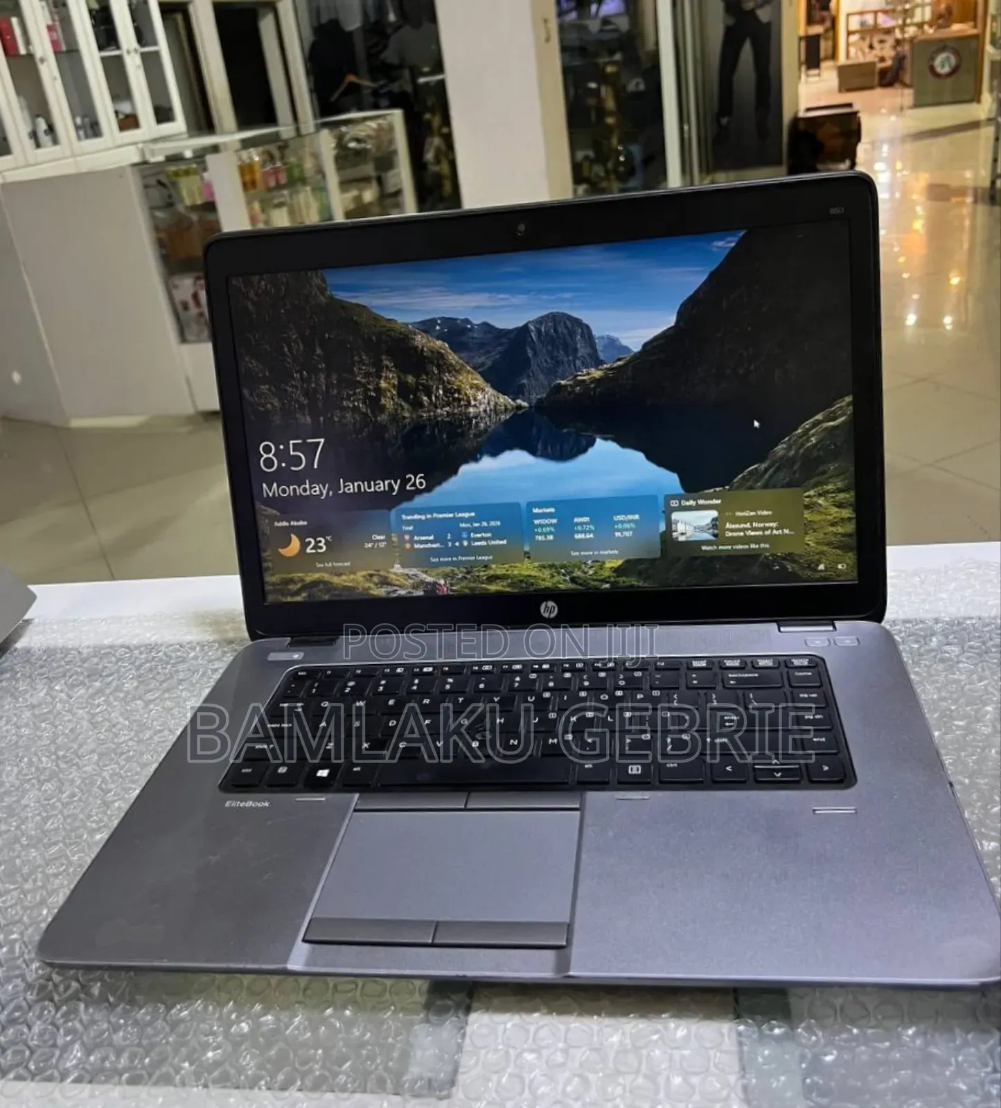 New Laptop HP EliteBook 850 G1 8GB Intel Core I7 HDD 1T