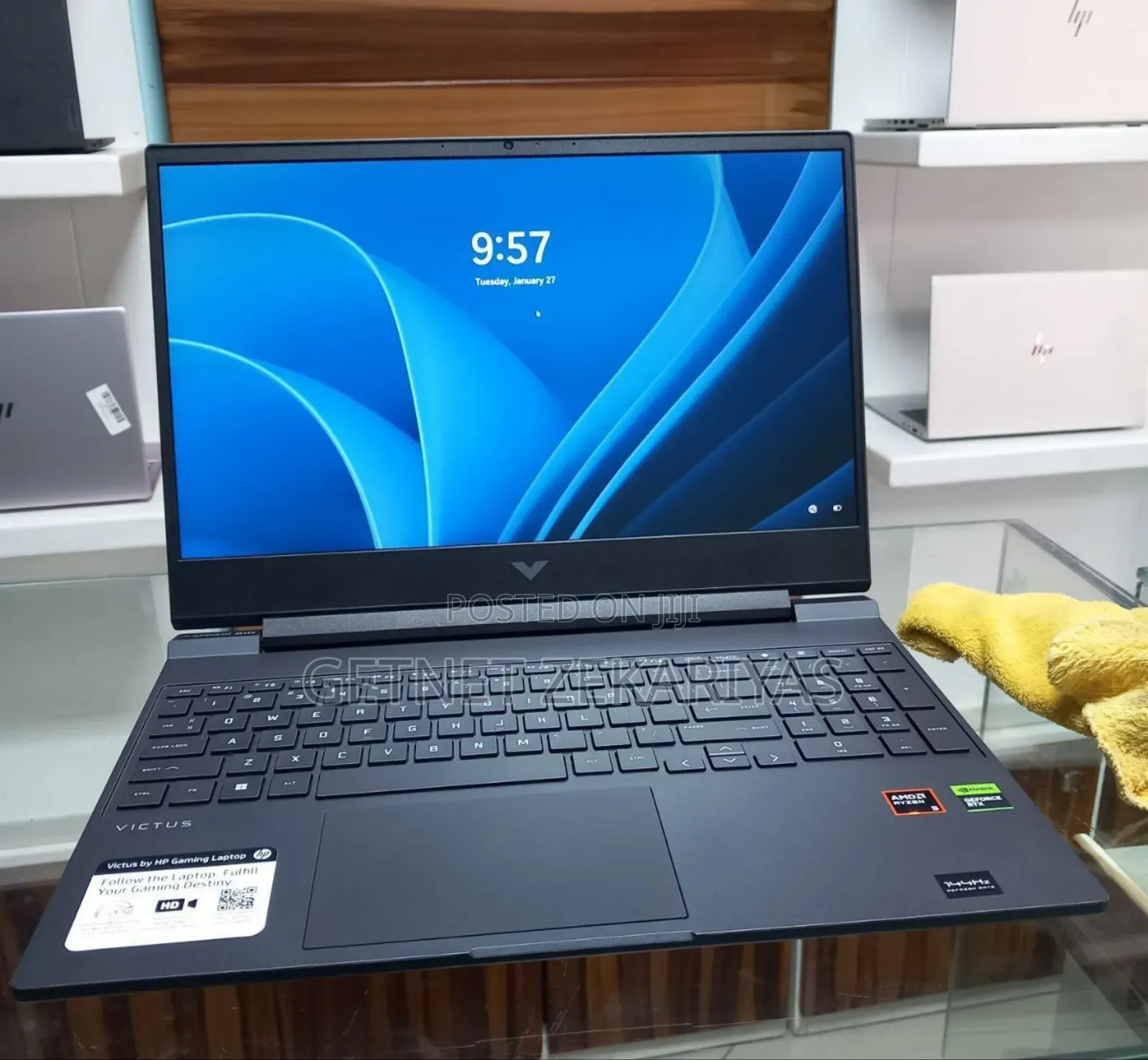 New Laptop HP Victus 15 8GB AMD Ryzen 5 SSD 512GB