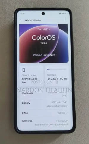 New Oppo Find X8 Pro 1 TB White