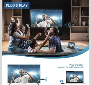 Lemorele Hd Hdmi Wireless Transmitter Receiver Display Dongle- New