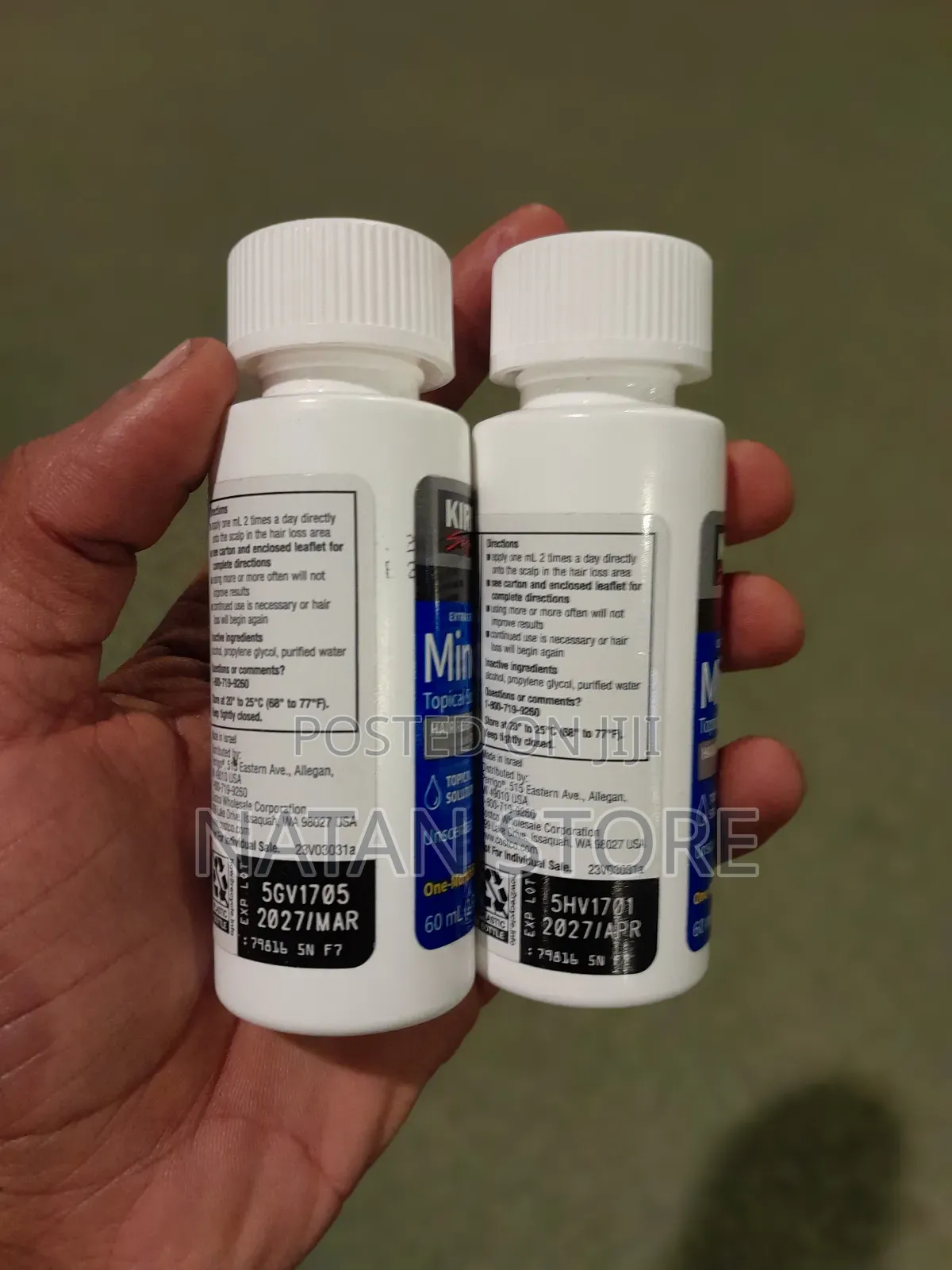 Minoxidil Liquid Extra Strength Hair Regrowth Treatment for Men, 5%