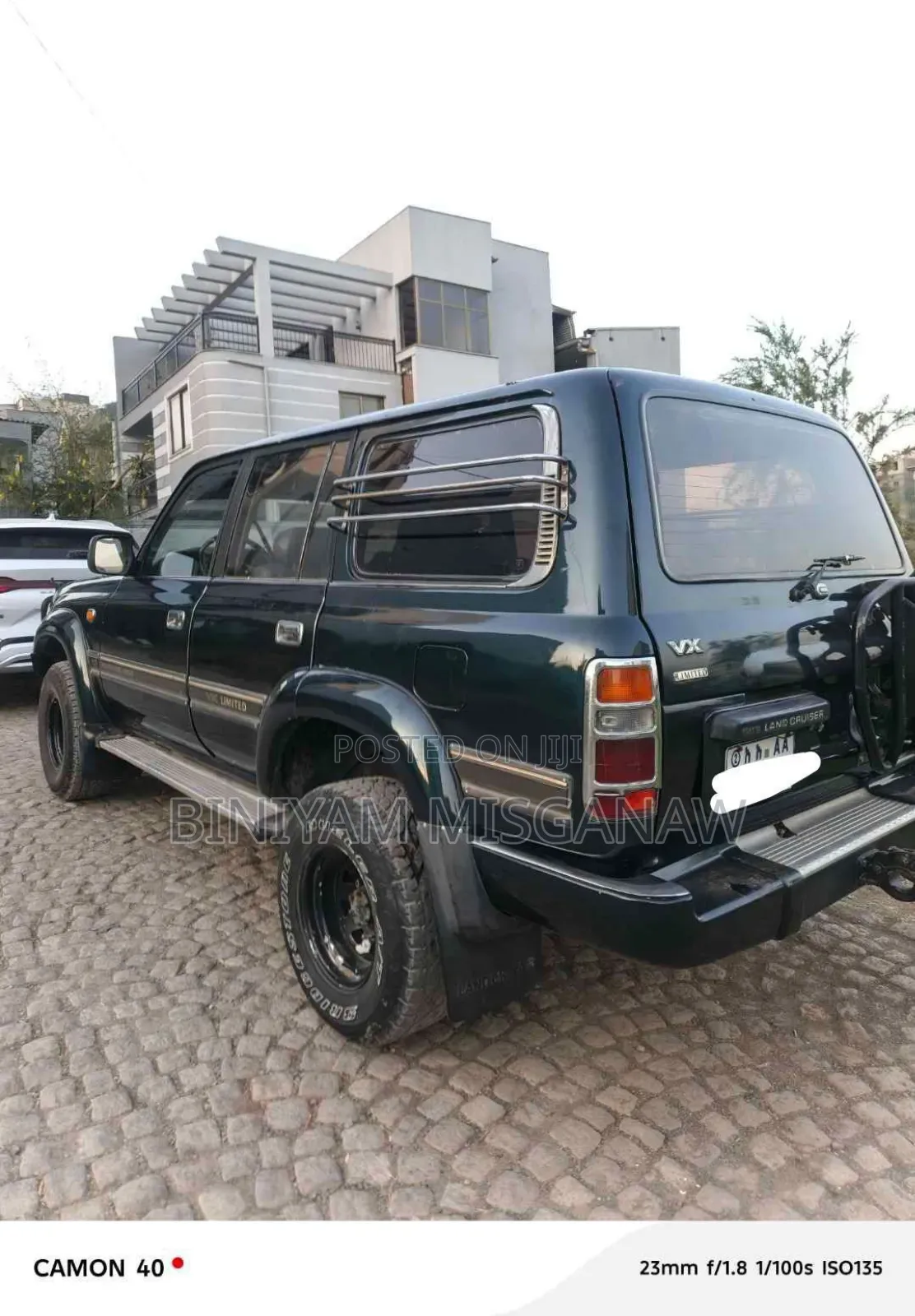 Toyota Land Cruiser 1993 Gray
