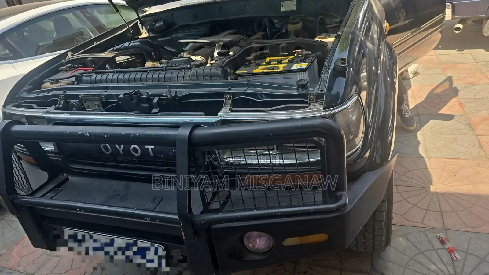 Toyota Land Cruiser 1993 Gray