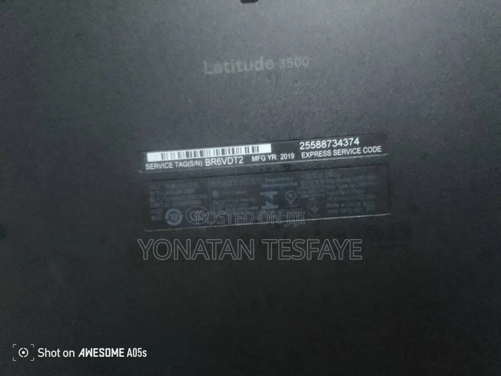 Laptop Dell Latitude 3510 8GB Intel Core i5 HDD 500GB