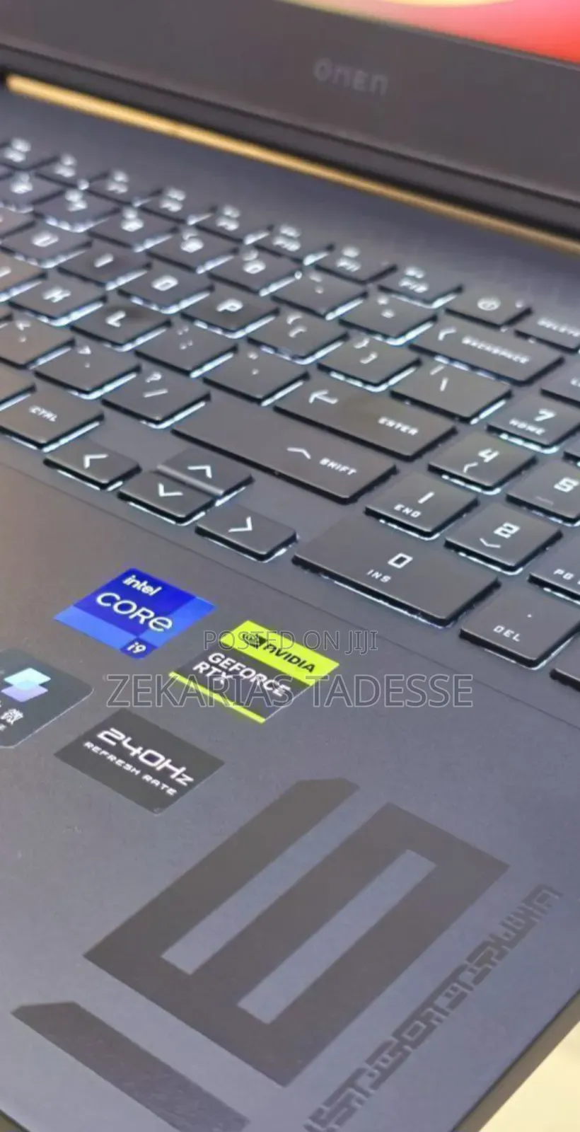 New Laptop HP Omen 15 16GB Intel Core I9 SSD 1T