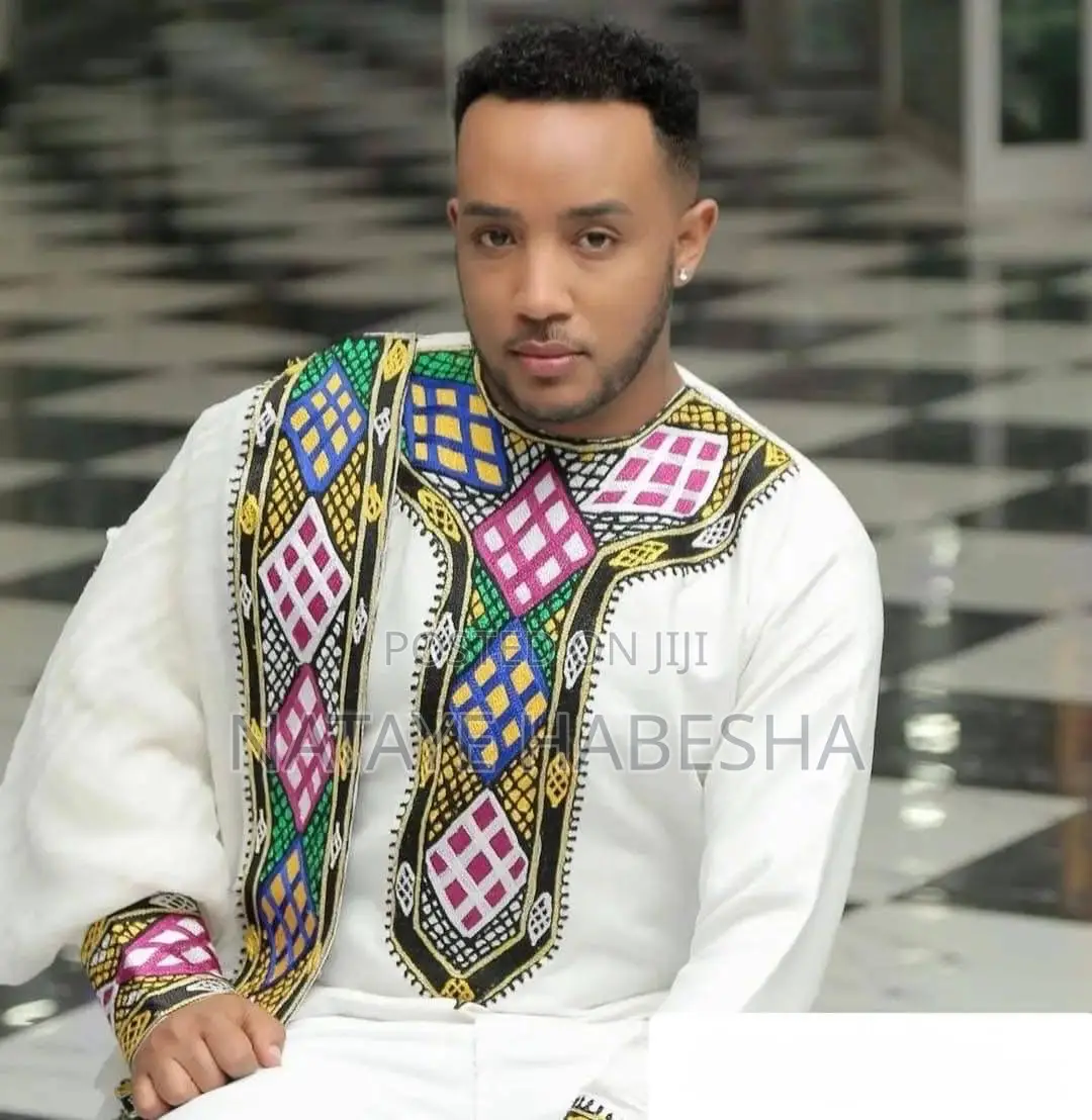 ሀበሻ ቀሚስ Habesha Dress የሀበሻ ልብስ Chiffon Yehabesha Libs