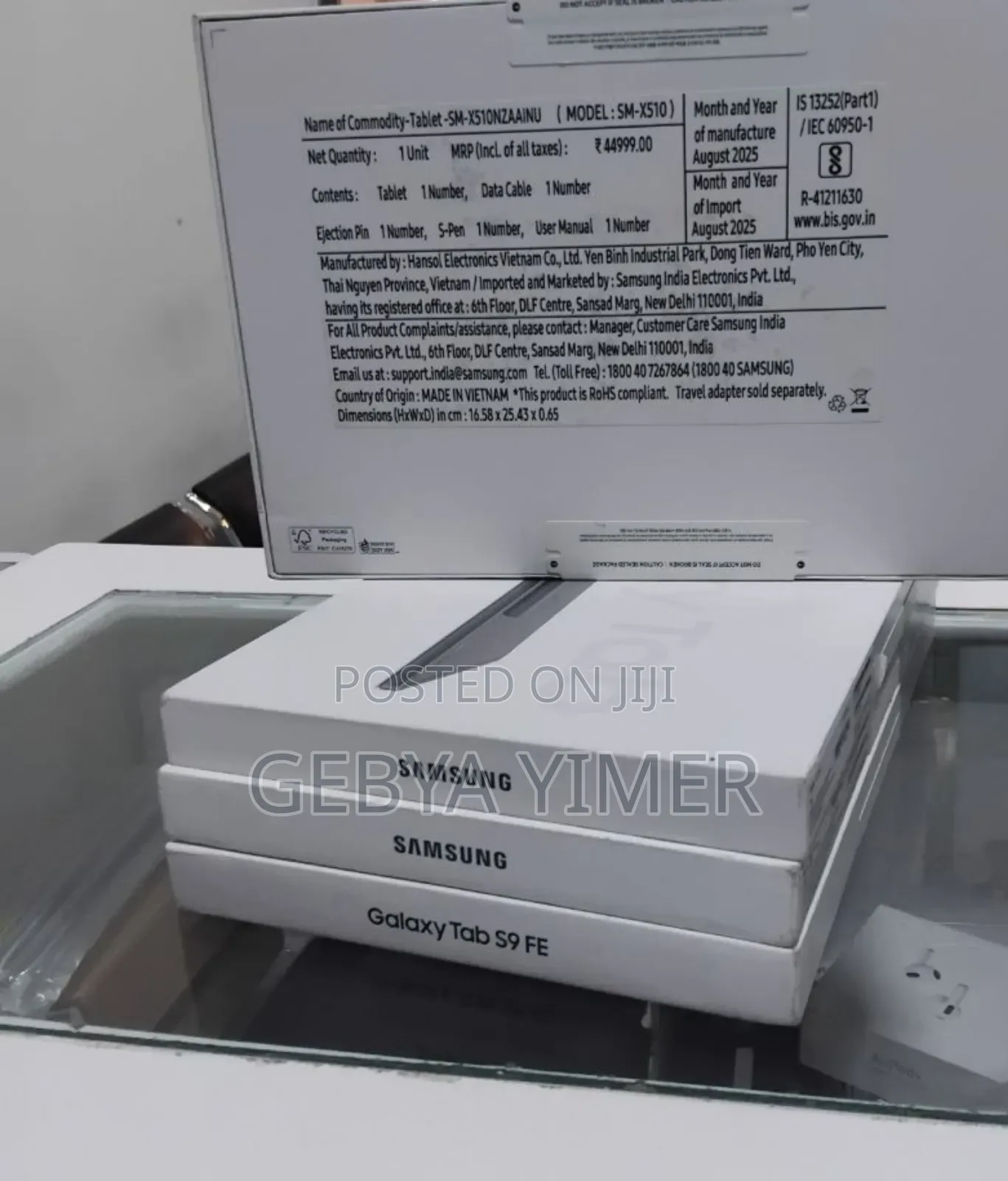 New Samsung Galaxy Tab S9 FE 128 GB