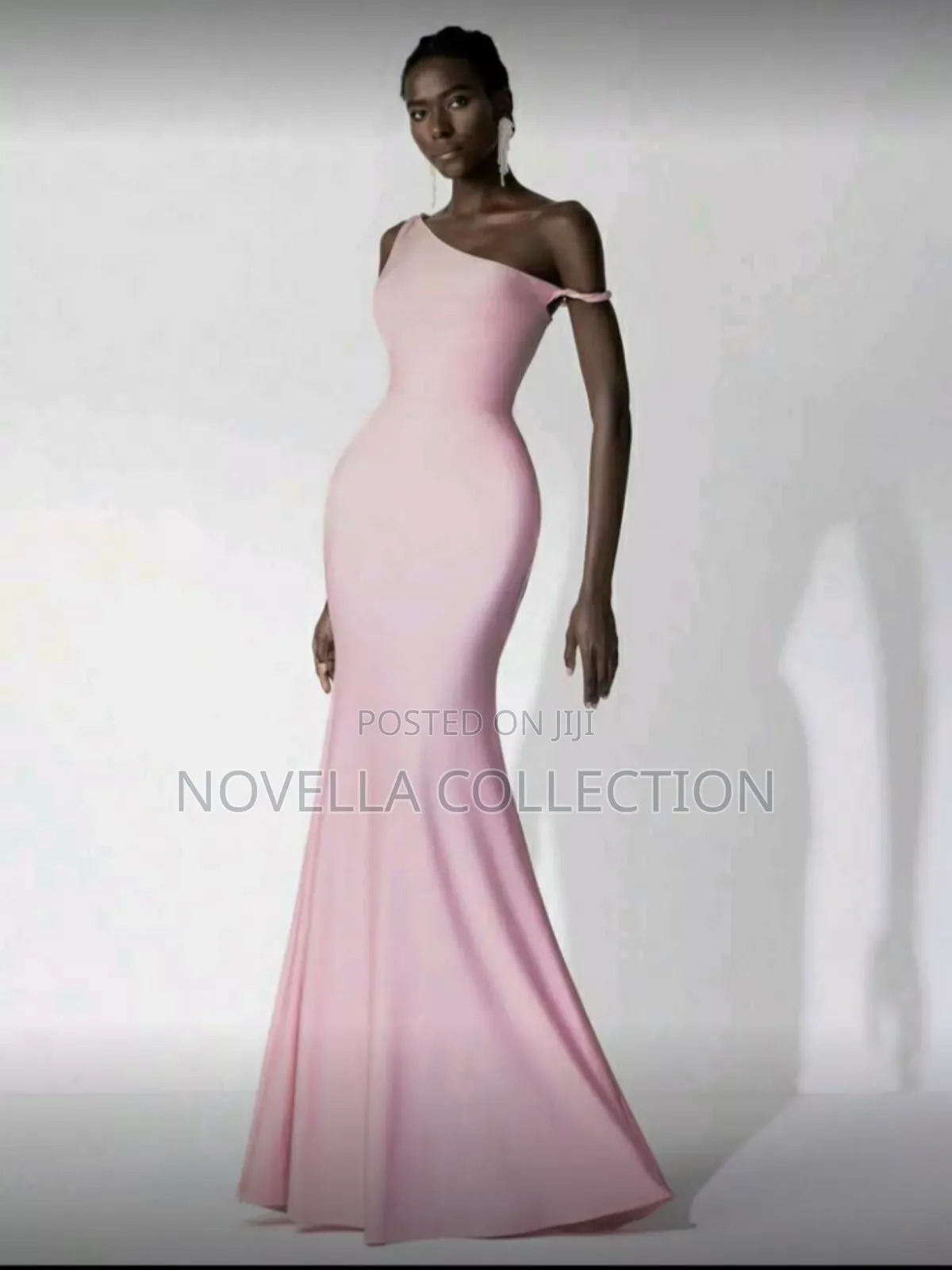 Elegant Wedding, Graduation, Occasional Asymmetric Neckline Mermaid