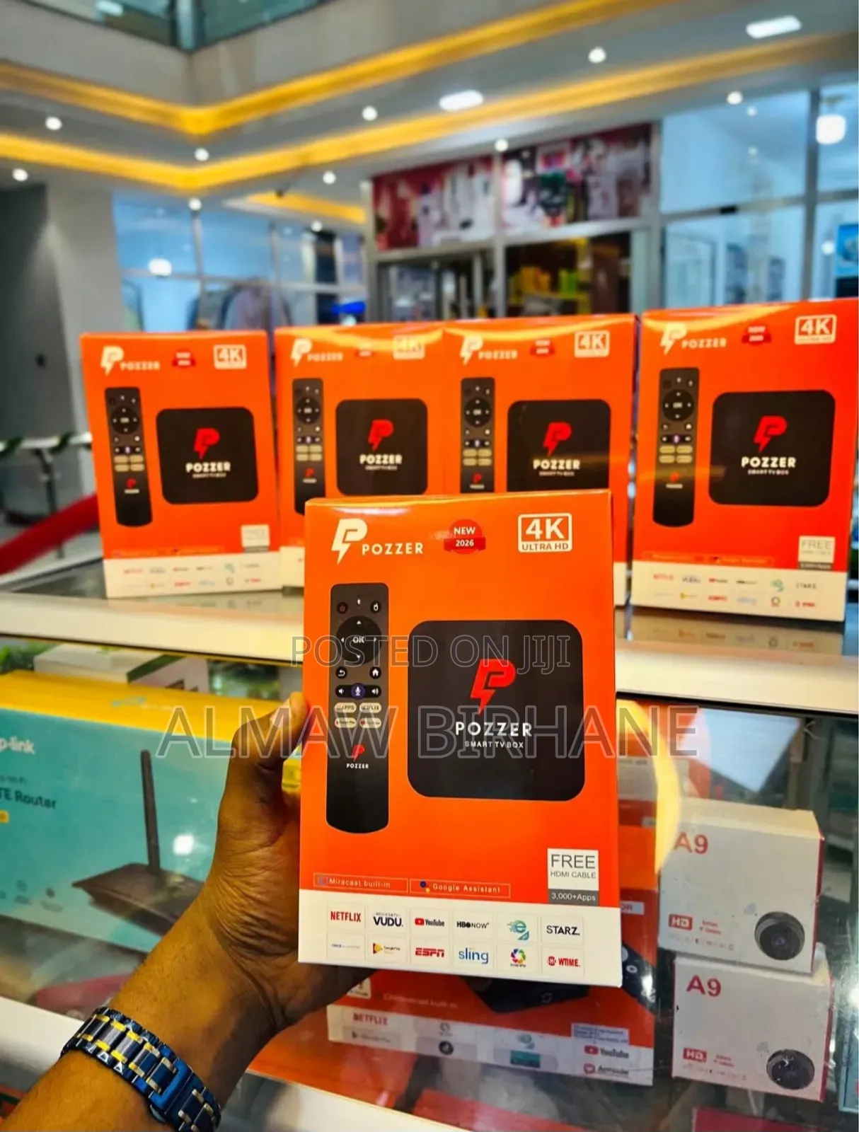Pozzer Tv Box 2026 New 8gb Ram/128gb Storage