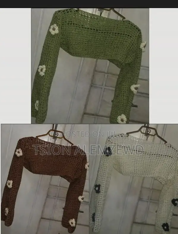 Top/Shrug Corchet Top