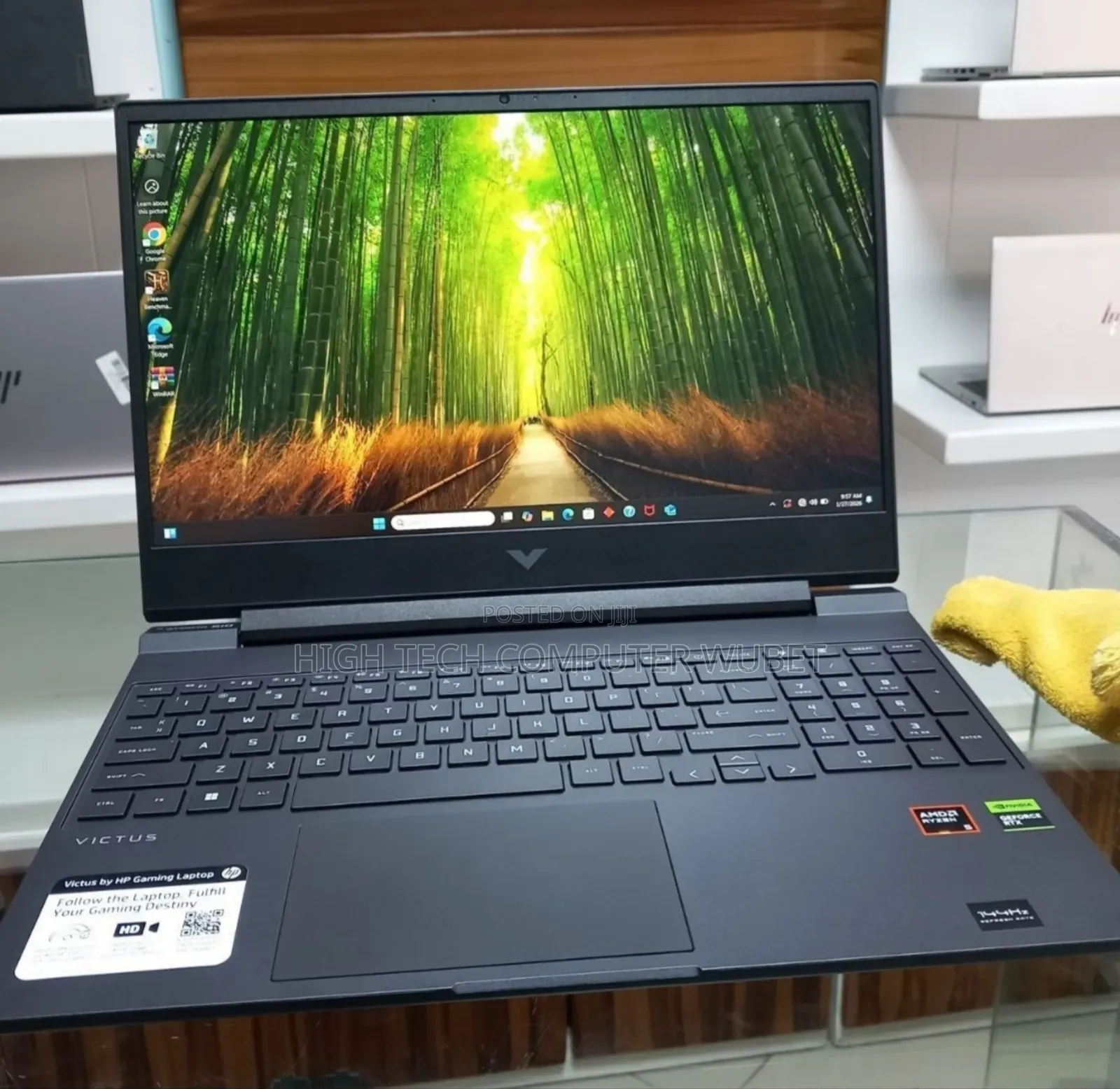 New Laptop HP Victus 15 8GB AMD Ryzen 5 SSD 512GB