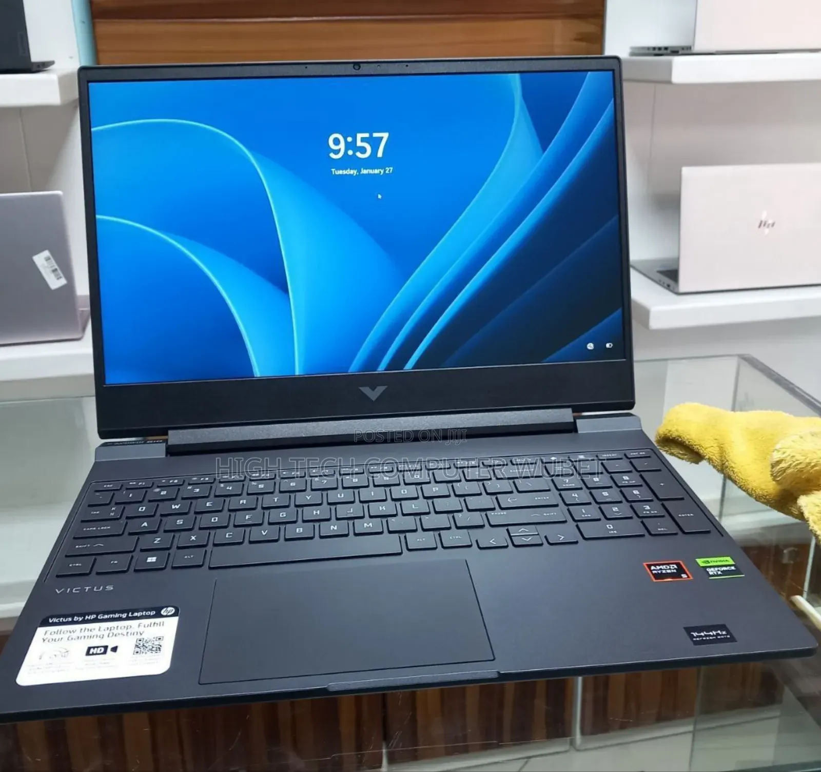 New Laptop HP Victus 15 8GB AMD Ryzen 5 SSD 512GB