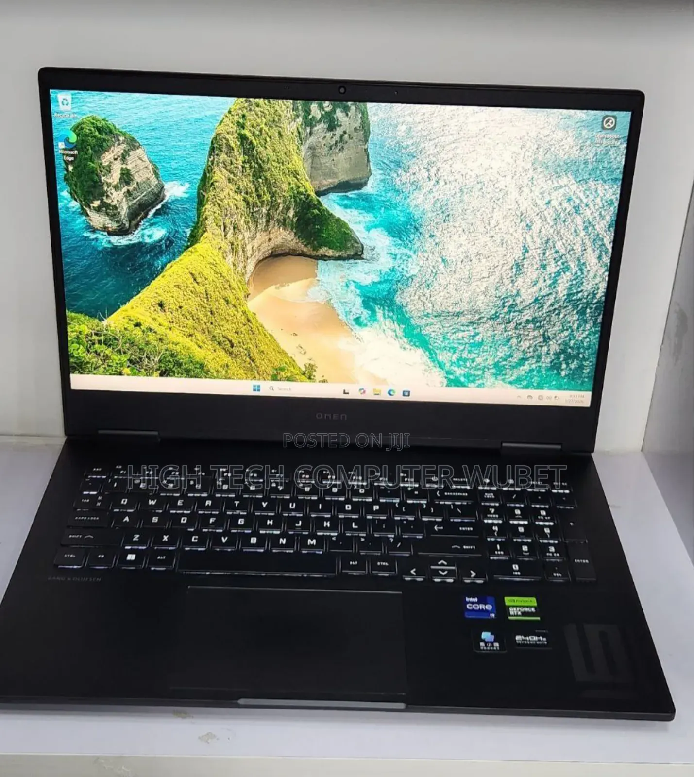 New Laptop HP Omen 15 16GB Intel Core I9 SSD 512GB