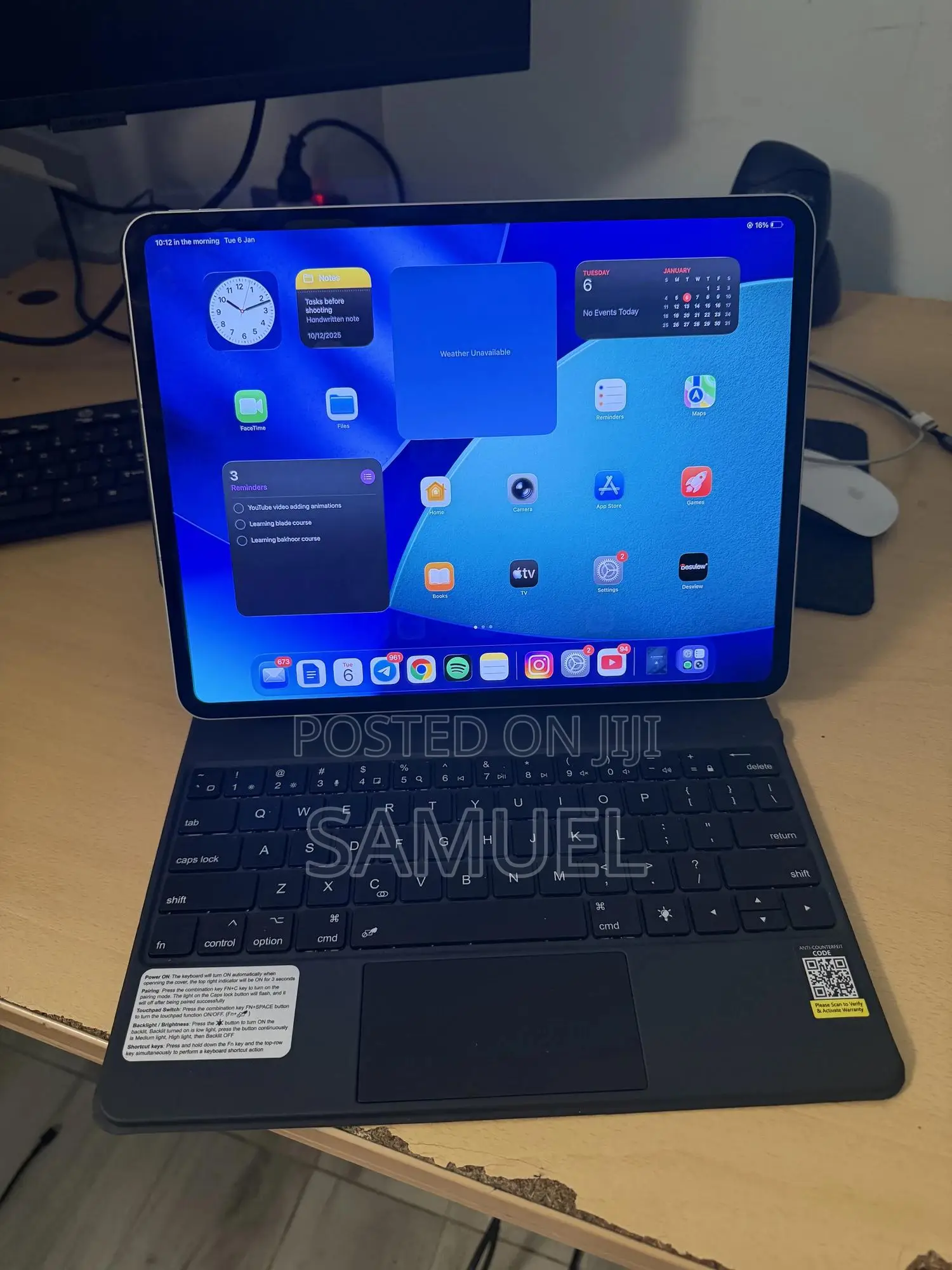 Apple iPad Pro 13 (2025) 256 GB Silver